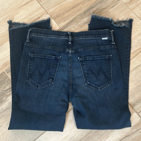 Mother Insider Crop Two Step Fray Jeans - Picture 8 of 8